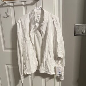 lululemon athletica Women's White Lightweight Jacket